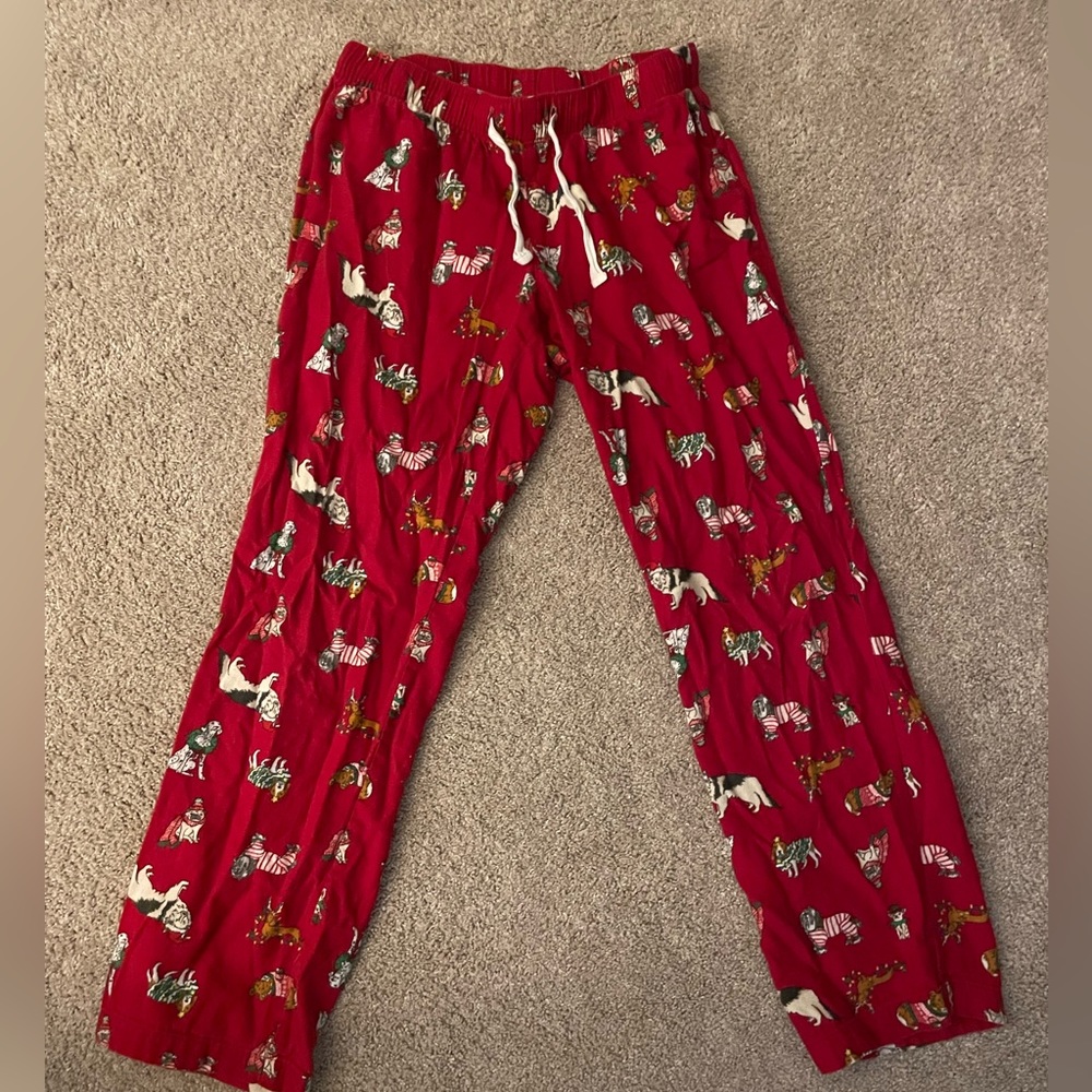 Old Navy Christmas dog PJ pants